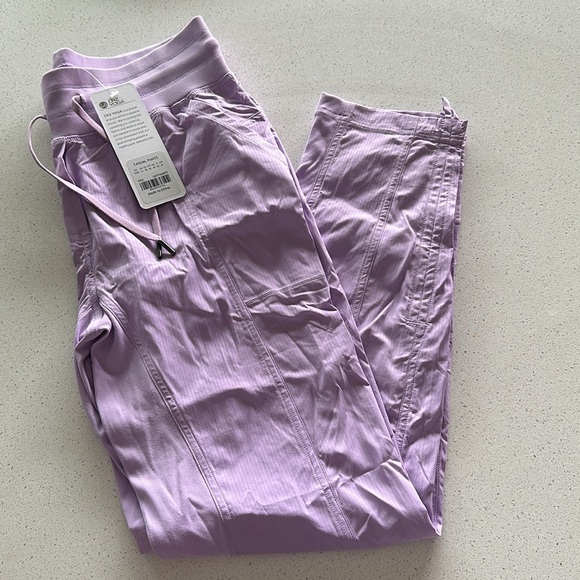 Striped Pants with Pockets 27''- Cinched Leg - Picture 5 of 5